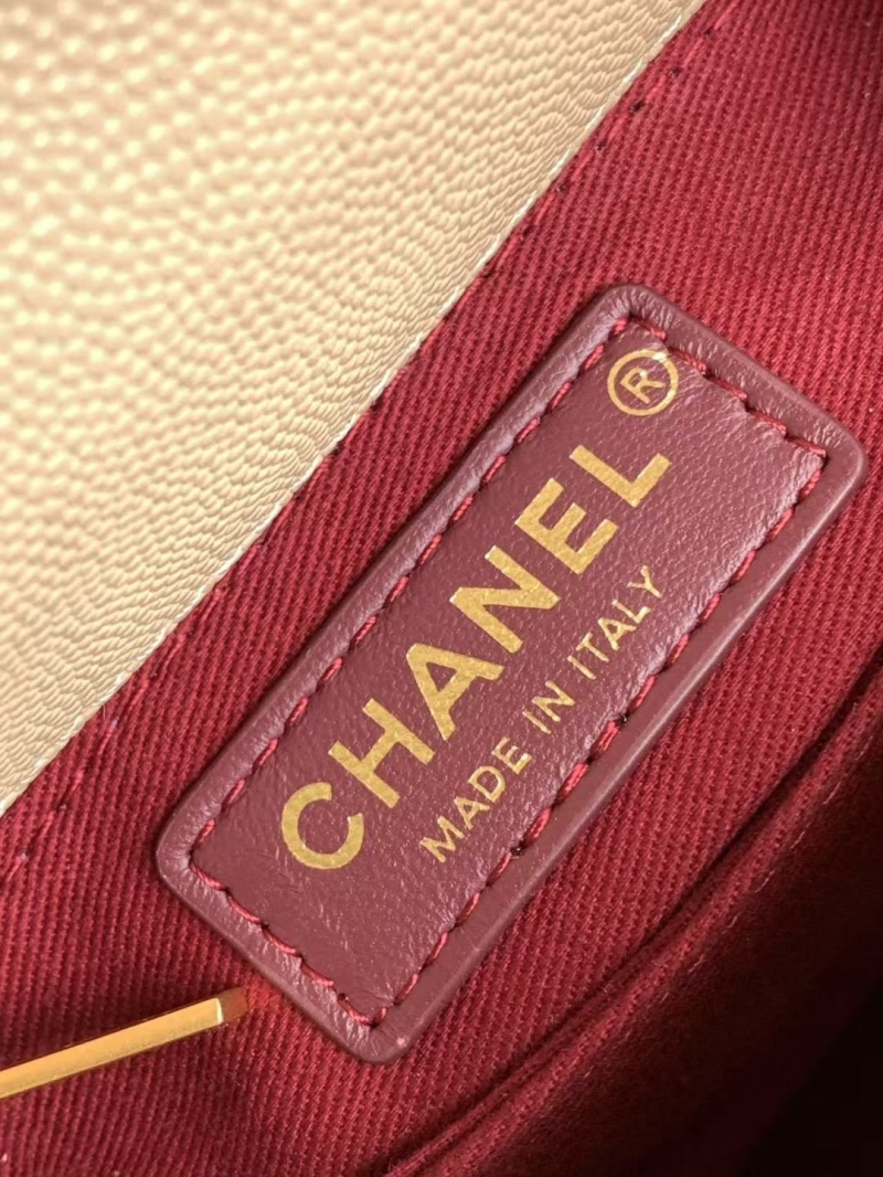 Ch**el top handle bags